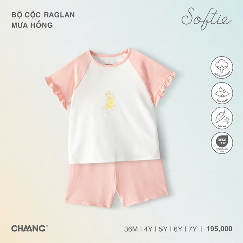 Bộ cộc raglan Mưa