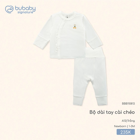 Bộ dài tay cài chéo BBB110813