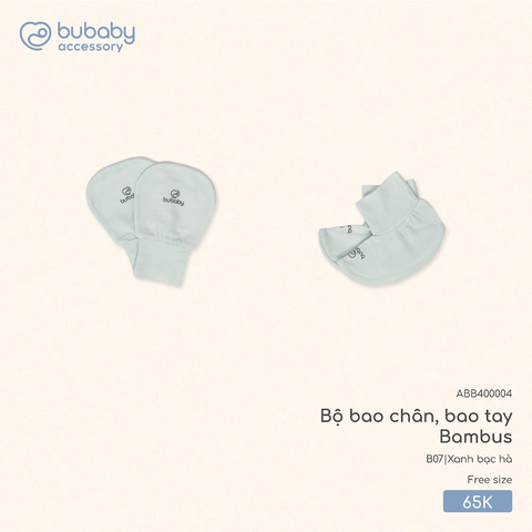 Bộ bao chân, bao tay Bambus ABB400004