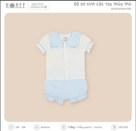Bộ sơ sinh cộc tay thủy thủ - 804750