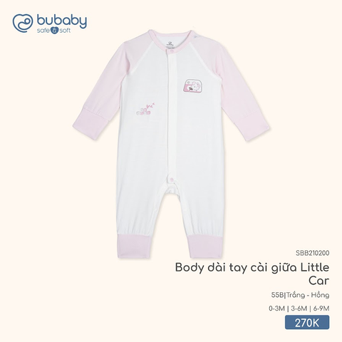Body dài tay cài giữa Little Car SBB210200