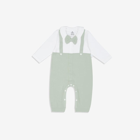 Body Dài Tay Giả Yếm Cổ Peter Pan Bubaby BBB2166PP