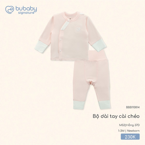 Bộ dài tay cài chéo BBB110814