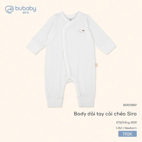 Body dài tay cài chéo Siro BSR210807 (Bu vượt bão, hàng không hộp)
