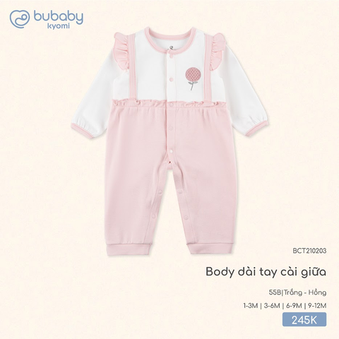 Body dài tay cài giữa BCT210203
