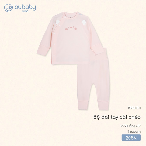 Bộ dài tay cài chéo BSR110811