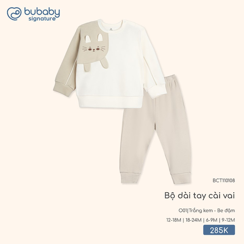 Bộ dài tay cài vai BCT110108