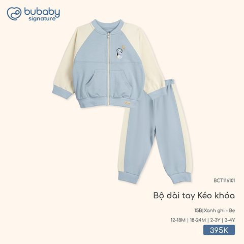 Bộ dài tay Kéo khóa BCT116101