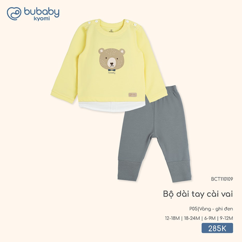 Bộ dài tay cài vai BCT110109