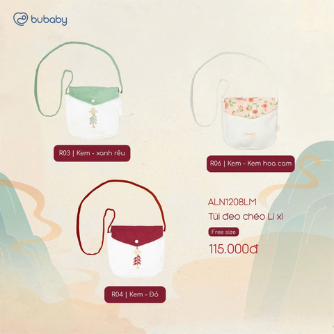 Túi đeo chéo Lì xì ALN1208LM