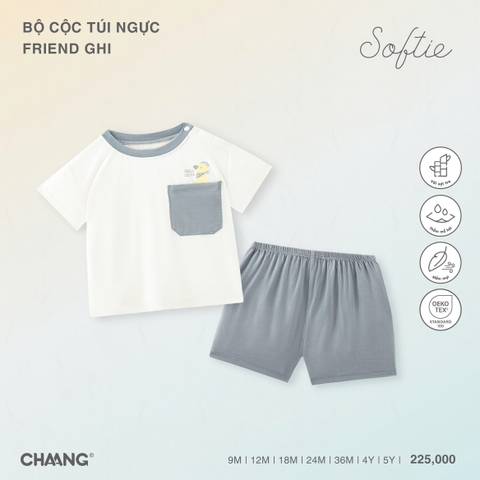 Bộ cộc túi ngực Friend K2BS0526GY