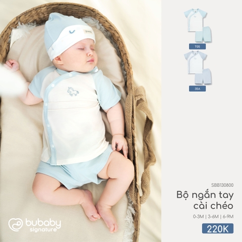 Bộ ngắn tay cài chéo SBB130800