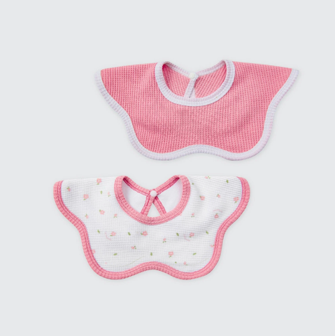 Set 2 Yếm đa năng La Pomme bông hoa ngọt ngào 81490