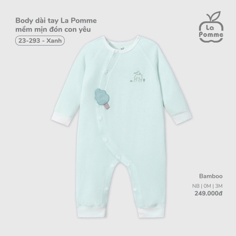 Body dài tay La Pomme mềm mịn đón con yêu