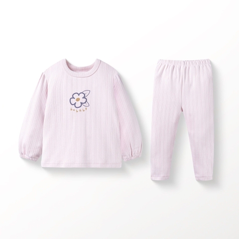 Bộ dài tay cổ tròn in hoa Bubaby SVS1104HO