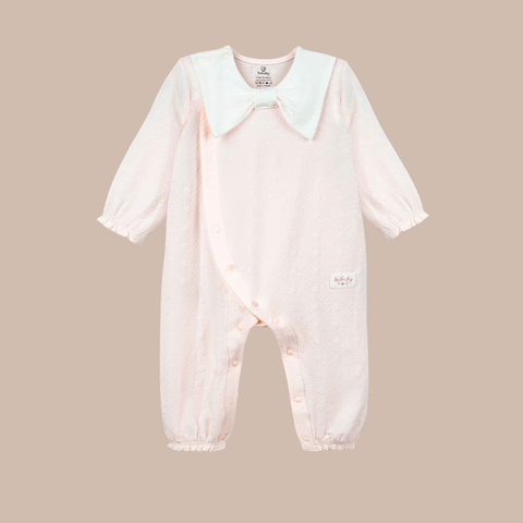 Body dài tay cài chéo nơ xinh KVC210830