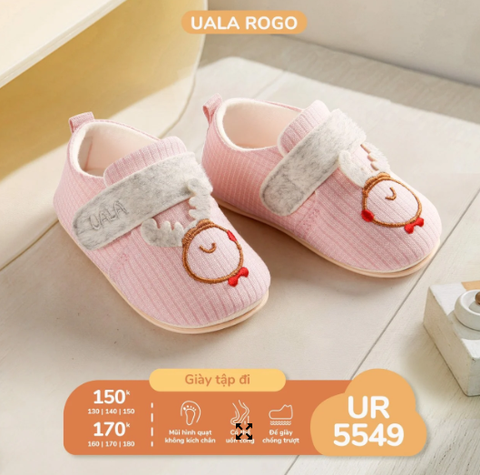 Giày tập đi UR5549 hồng