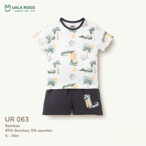 Bộ cộc tay họa tiết Ualarogo UR 063