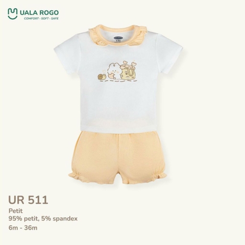 Bộ cộc tay mùa hè Ualarogo UR 511