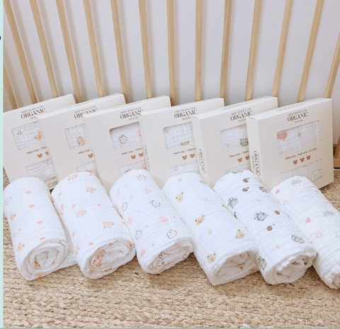 Khăn tắm xô xù 6 lớp