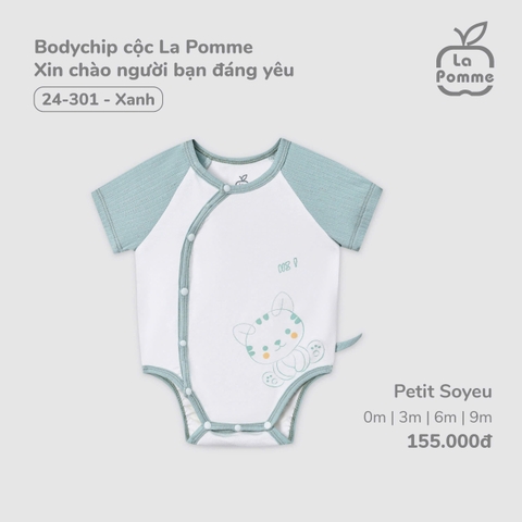 Bodychip cộc La Pomme Xin chào người bạn đáng yêu 24301