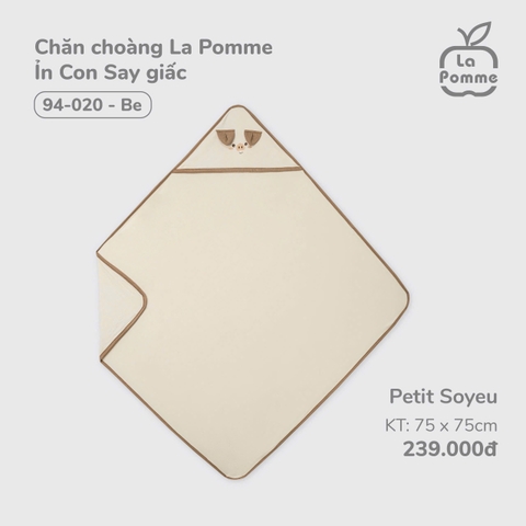 Chăn Choàng La Pomme Ỉn Con Say Giấc 94020