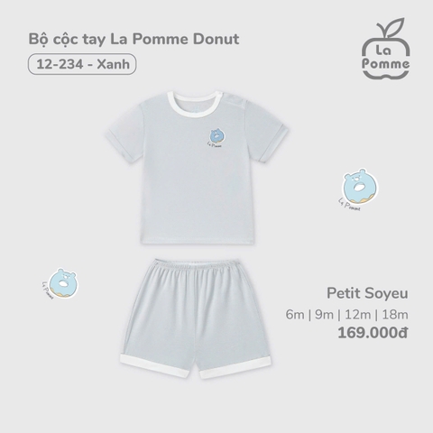 Bộ cộc tay La Pomme Donut 12234