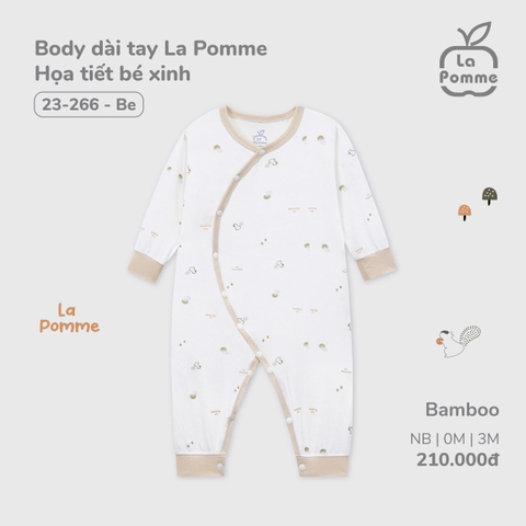Body dài tay La Pomme Họa tiết bé xinh 23266