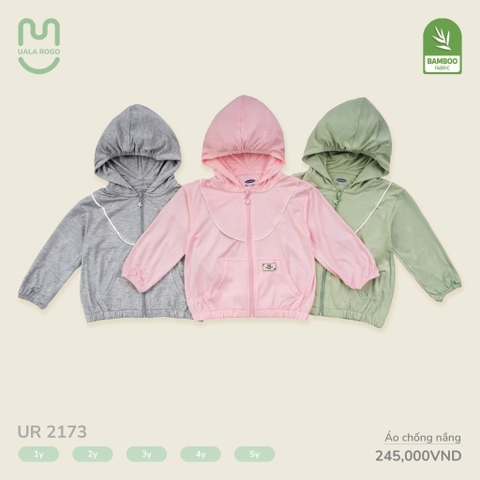 Áo khoác bamboo Uala họa tiết khóa ngôi sao UR2173