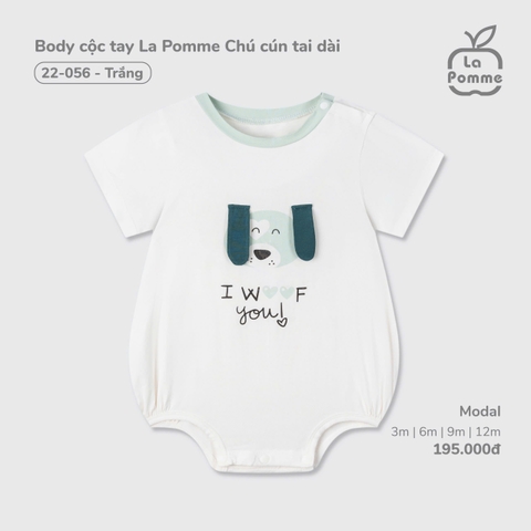 Body cộc tay La Pomme Chú cún tai dài 22056