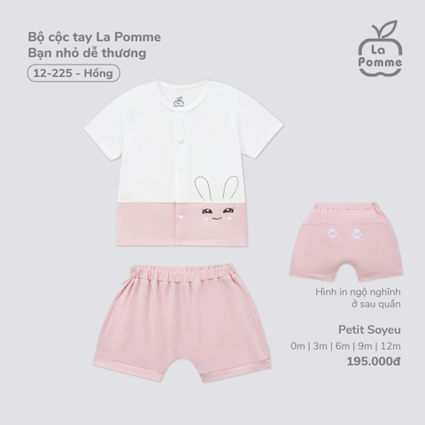 Bộ Cộc Tay La Pomme Bạn Nhỏ Dễ Thương 12225