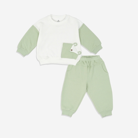Bộ Dài Tay Cổ Tròn Bubaby BCT110409