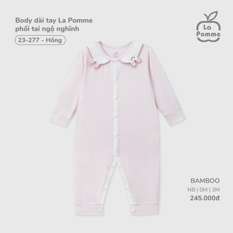 Body dài tay La Pomme phối tai ngộ nghĩnh 23277 Bíp Bíp House