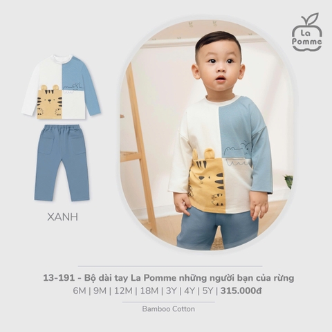Bộ dài tay La Pomme những người bạn của rừng 13191 Bíp Bíp House
