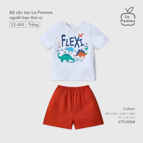 Bộ cộc tay La Pomme người bạn thú vị 12263