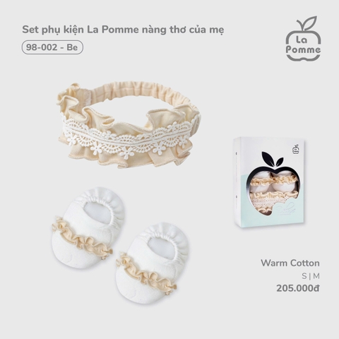 Set phụ kiện La Pomme nàng thơ của mẹ 98002