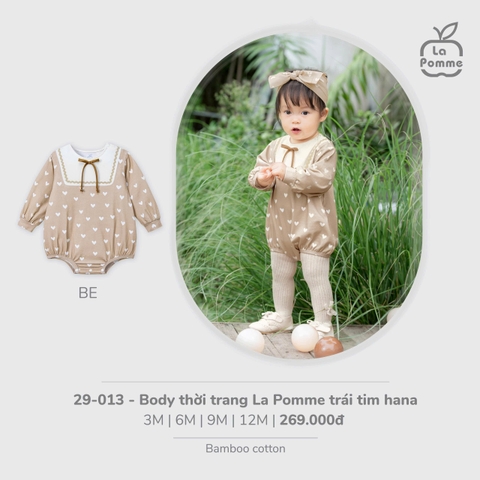 Body thời trang La Pomme trái tim hana 29013
