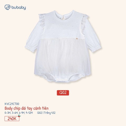 Body chip dài tay cánh tiên Bubaby KVC21CT00
