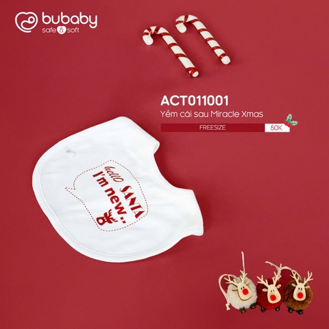 Yếm cài sau Miracle Xmas ACT011001