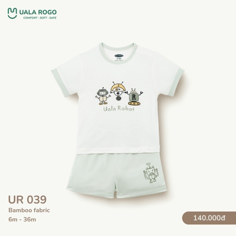 Bộ Cộc Tay Họa Tiết Hoạt Hình Cho Bé UR0390