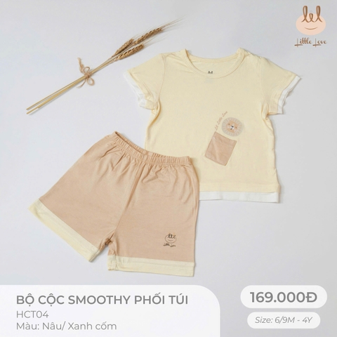 Bộ cộc Smoothy phối túi HCT04