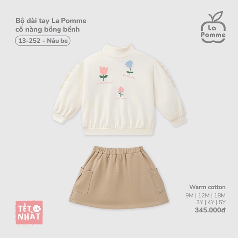 Bộ dài tay La Pomme cô nàng bồng bềnh