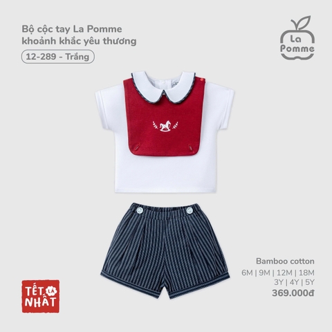 Bộ cộc tay La Pomme khoảnh khắc yêu thương