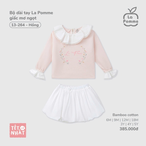 Bộ dài tay La Pomme giấc mơ ngọt