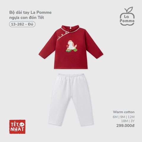Bộ dài tay La Pomme ngựa con đón Tết