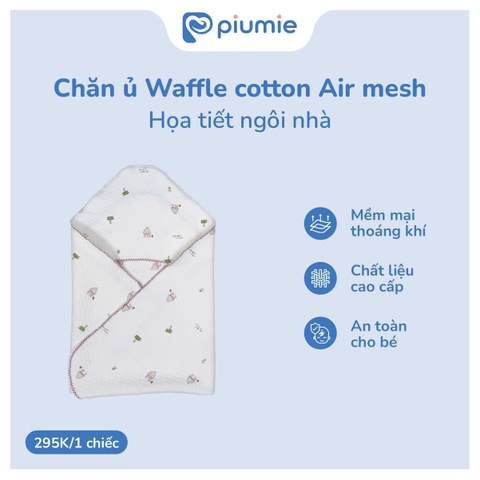 Chăn ủ waffle cotton Airmesh