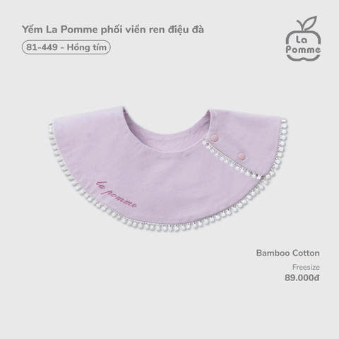 Yếm La Pomme phối viền ren điệu đà
