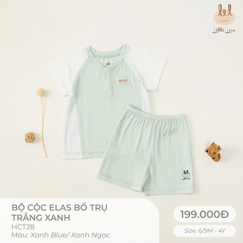 Bộ cộc ELAS bổ trụ trắng HCT28