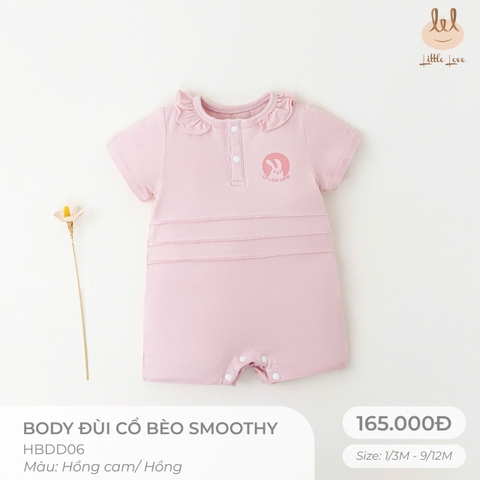 Body đùi cổ bèo smoothy HBDD06