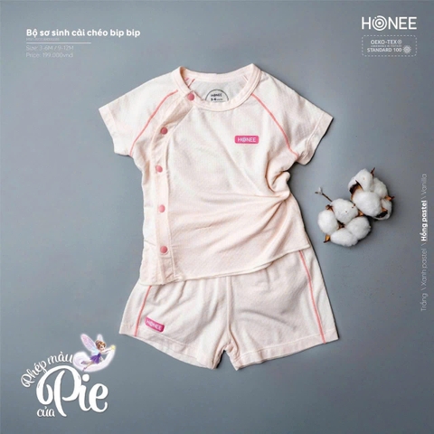 Bộ sơ sinh cài chéo Bip Bip 6686